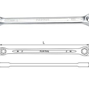 Kunci Pas Star Wrench E16xE22 Toptul AAEE1622