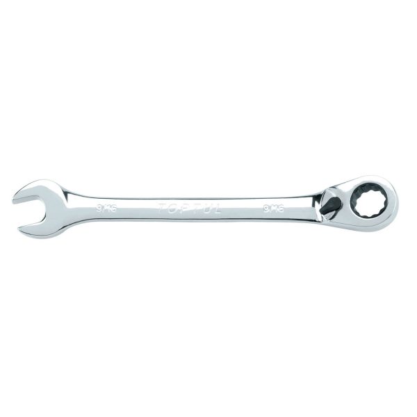 Kunci Kombinasi Reversible Ratchet Combination Wrench SAE 3/8 inch Toptul ADAA1212