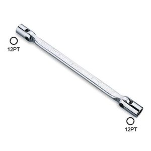 Kunci Sock Double End Swivel-Socket Wrench 17x19mm Toptul AEEC1719