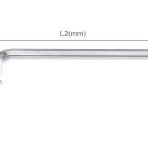 Kunci L Extra Long Hex Key Wrench 1.5mm Toptul AGAE1E09