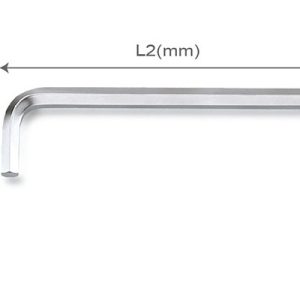 Kunci L Long Type Hex Key Wrench 10mm Toptul AGAL1018