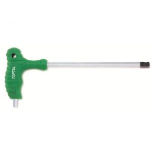 Kunci L-Type Two Way Ball Point Hex Key Wrench 3mm Toptul AGCA0315