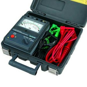 ANALOG HIGH VOLTAGE INSULATION TESTER 10000V KYORITSU 3123A