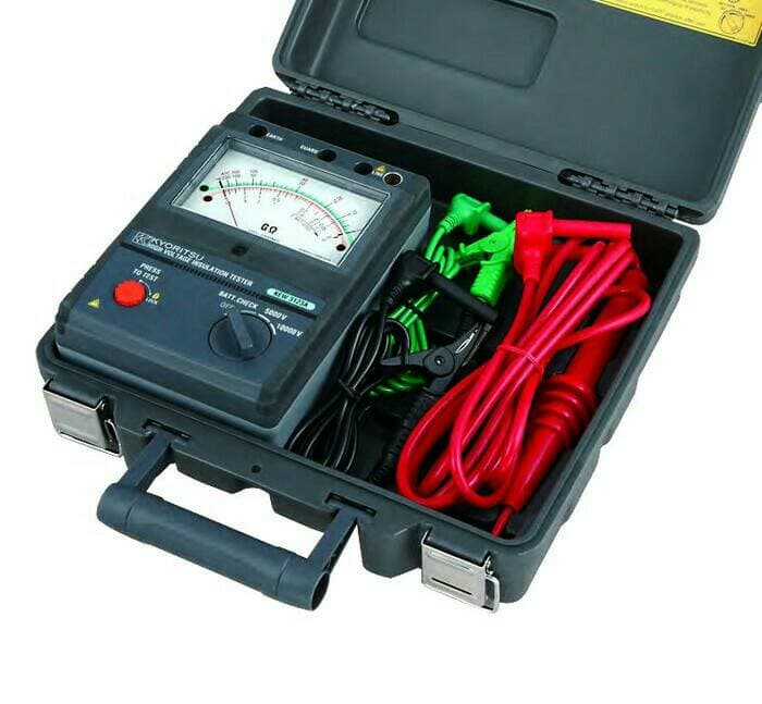 ANALOG HIGH VOLTAGE INSULATION TESTER 10000V KYORITSU 3123A