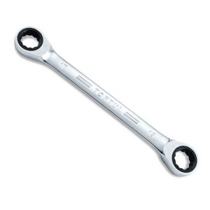 Kunci Ring Ganda Pro-Series Ratchet 10x11mm Toptul AOAG1011