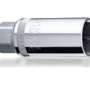 Kunci Sock Busi Spark Plug Socket 3/8" 18mm Toptul BAAR1218