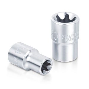 Kunci Sock Star Sockets E10 1Per2 Inch Drive Toptul BAED1610