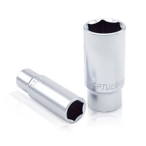 Kunci Sock Deep Sockets 6Pt 8mm 3/8 Inch Drive Toptul BAEE1208