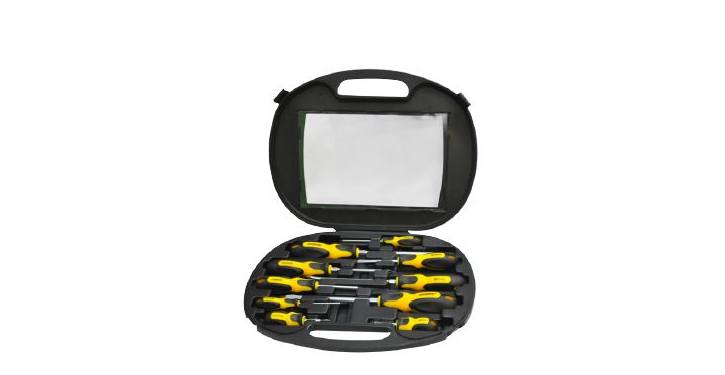 Set Obeng Krisbow 10 Pcs Screwdriver Set