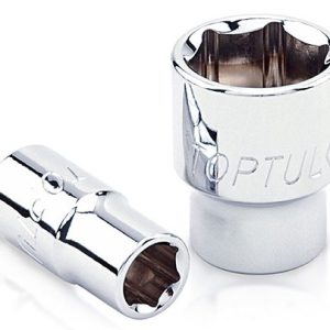 Kunci Sock 1/4" DR. 6PT Sockets 9/32" Toptul BBEA0809