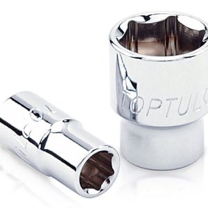 Kunci Sock 1/4" DR. 6PT Sockets 7/16" Toptul BBEA0814