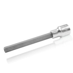 Kunci Sock Hex Bit Sockets Satin 1/2" DR 10 140 mm TOPTUL BCIA161010