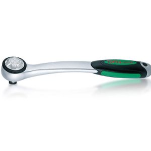 Stang Kunci Stubby Reversible Ratchet Handle with Quick Release 1-4" 115mm Toptul CJDI0812