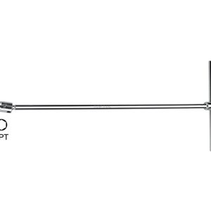 Kunci sock T 8mm Ball Swivel Socket Sliding T-Handle Toptul CTBA0860
