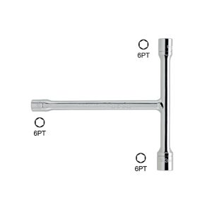 Kunci T Mini 3 Way T-Handle Socket Wrench 145 mm TOPTUL CTMA0810