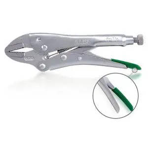 Tang Straight Jaw Locking Pliers 10" TOPTUL DAAR2B10