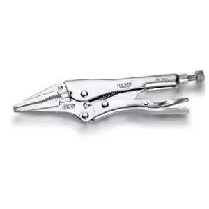 Tang Long Nose Locking Pliers with Wire Cutters 9" TOPTUL DAAS1A09