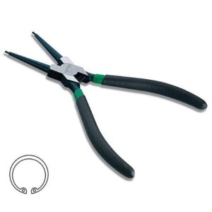 Tang Straight Retaining Ring Pliers 9" Toptul DCAD1209