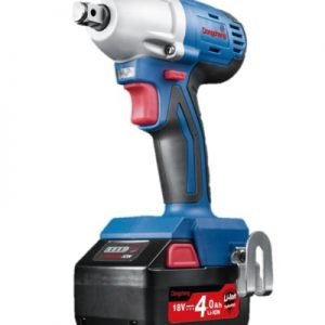 Mesin Bor Cordless Impact Wrench 18MM 18V 4.0AH Li Brls SX9450 Dongcheng DCPB02-18EK
