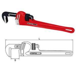 Kunci Pipa Pipe Wrench 10" Toptul DDAB1A10