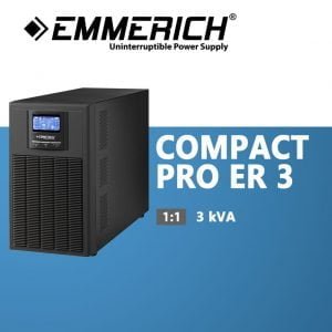 UPS Compact Pro ER 3 Backup Time 21-25 Menit Emmerich ERCMP3ER7X3