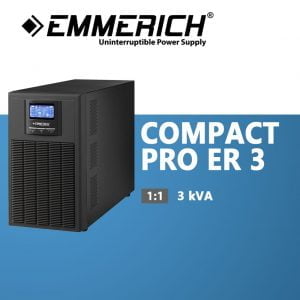 UPS Compact Pro ER 3 Backup Time 31-34 Menit Emmerich ERCMP3ER9X3