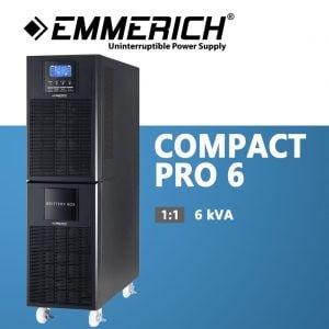 UPS Compact Pro 6 Backup Time 7 Menit Emmerich ERCMP69