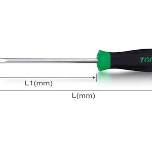Obeng Slotted Anti-Slip Screwdrivers 1.0x5.5 mm Toptul FAAB5E10