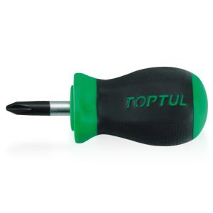 Obeng Stubby Phillips Anti-Slip Screwdrivers PH2 Toptul FBBB0203