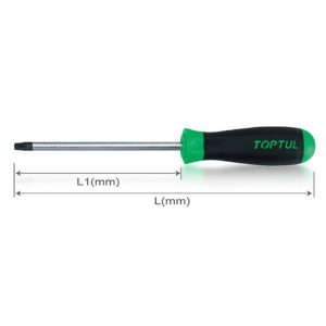 Obeng Star Anti-Slip Screwdrivers T20 Toptul FFAB2010