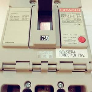 Molded Case Circuit Breakers MCCB Hitachi FXK125S-3P 75A