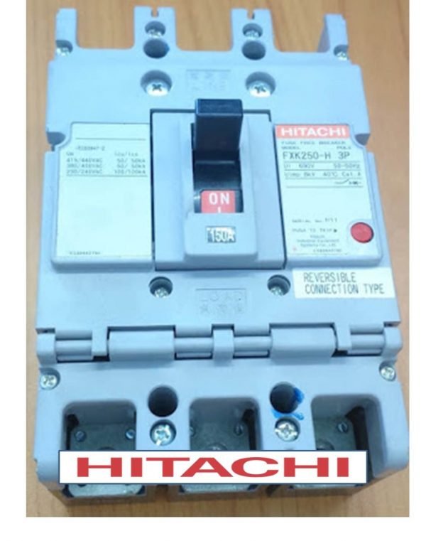 Molded Case Circuit Breakers MCCB Hitachi FXK250H-3P 250A