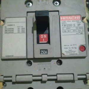 Molded Case Circuit Breakers MCCB Hitachi FXK250S-3P 150A