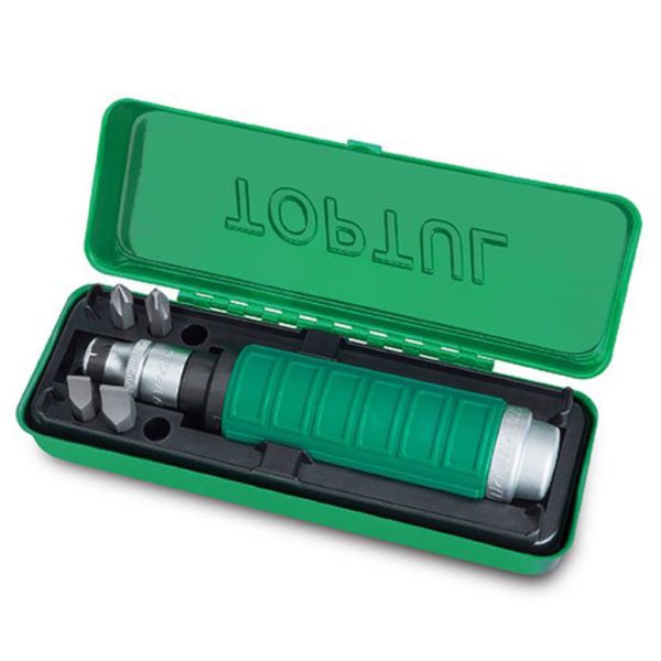 Obeng Ketok Impact Driver Set 1/2" DR. 6pcs Toptul GAAD0602