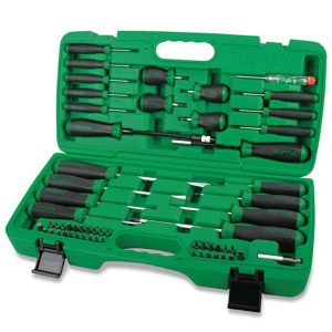 Obeng Screwdriver & Bit Set 58pcs Toptul GAAI5801