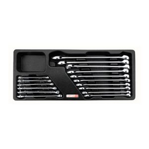 KUNCI 16pcs 15deg STANDARD COMBINATION WRENCH SET TOPTUL GAAT1602