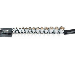 Kunci Sock 12PT Socket Rail Set 13 Pcs 3/8" Toptul GBAQ1301