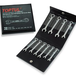 Kunci Kombinasi Miniature Combination Wrench Set 10 Pcs Toptul GBBA1001