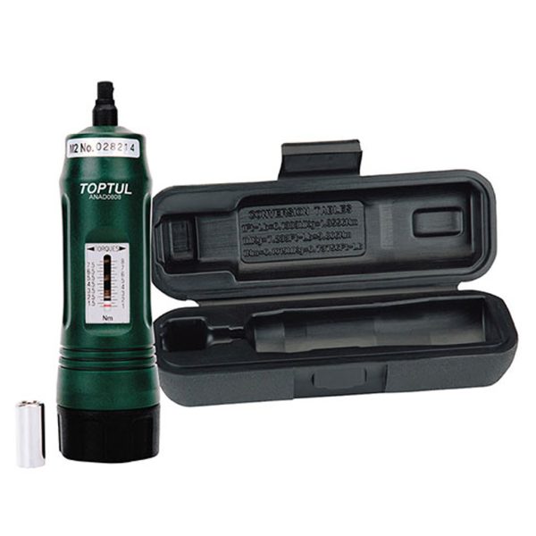 Obeng Torsi Torque Screwdriver Set 1/4" DR. 2pcs Toptul GCAI0201