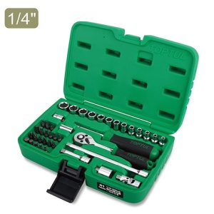 Kunci Sock Set DR Flank Socket Set - Mirror 41Pcs Toptul GCAI4101