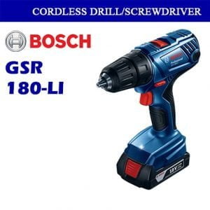 Mesin Bor Cordless Drill / Driver 06019F81K1 Bosch GSR180-Li