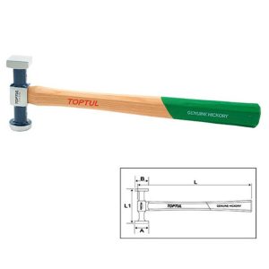 Palu Light Bumping Hammer - Flat Face 91mm Toptul JFAA0333