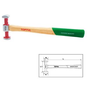 Palu Reverse Curve Hammer - Crowned Face 104mm Toptul JFAA0533