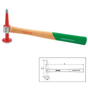 Palu Pick & Finishing Hammer - Crowned Face 138mm Toptul JFAC0333