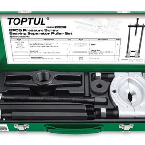 Pressure Screw Bearing Separator Puller Set 8pcs Toptul JGAD0801