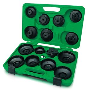 Kunci Automotive Cup Type Oil Filter Wrench Set 16pcs Toptul JGAI1601