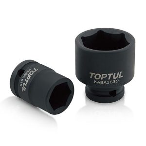 kunci Sock 1/2" DR. 6PT Flank Impact Sockets 32mm  TOPTUL KABA1632
