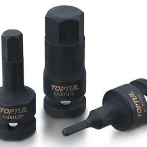 Kunci Sock  3/8" DR Hex Bit Impact Sockets 5mm Toptul KADH1205