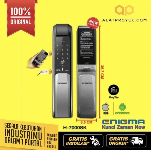 Kunci Digital Door Lock Enigma H-7000SK