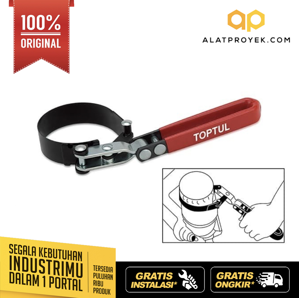 Kunci Pro Swivel Handle Oil Filter 95-110 mm TOPTUL JDAU95B0